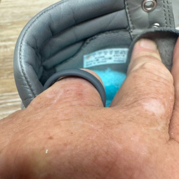 Timberland Dausette Grey Nubuck High Top Sneaker Boot Women's Size 9 - Picture 6 of 8